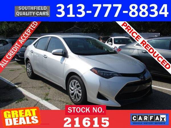 ✔️👍2019 TOYOTA COROLLA Bad Credit Ok EMPLOYEE PRICES $500 DOWN... for sale in Detroit, MI – photo 2