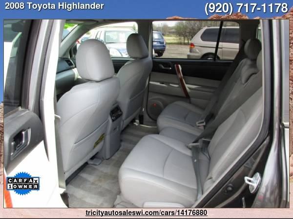 2008 TOYOTA HIGHLANDER LIMITED AWD 4DR SUV Family owned since 1971 for sale in MENASHA, WI – photo 18