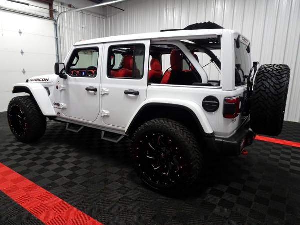 2021 Jeep Wrangler Rubicon T-ROCK sky POWER TOP suv White - cars & for sale in Branson West, AR – photo 3