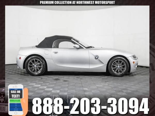 2005 BMW Z4 Roadster RWD - - by dealer - vehicle for sale in PUYALLUP, WA – photo 4