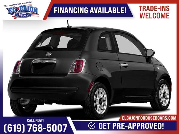 2016 Fiat 500 Pop FOR ONLY 171/mo! - - by dealer for sale in Santee, CA – photo 2