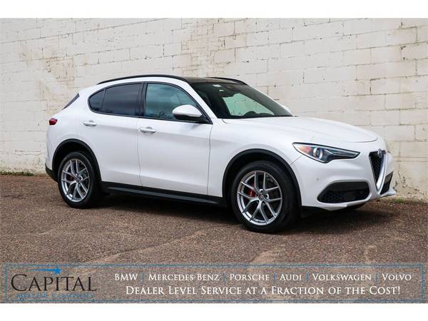 18 Alfa Stelvio Turbo Crossover! All-Wheel Drive! Gorgeous SUV! for sale in Eau Claire, WI – photo 7