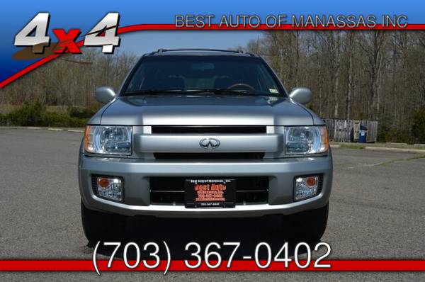 2001 INFINITI QX4 AWD 4X4 LOW MILES DVD NAVIGATION SYSTEM - cars & for sale in MANASSAS, District Of Columbia – photo 2