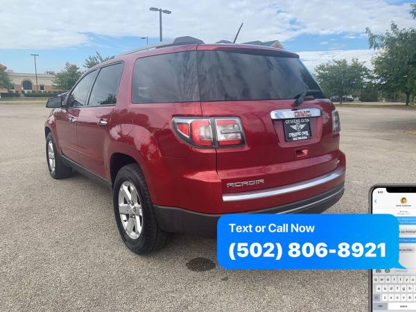 2013 GMC Acadia SLE 1 AWD 4dr SUV EaSy ApPrOvAl Credit Specialist -... for sale in Louisville, KY – photo 3