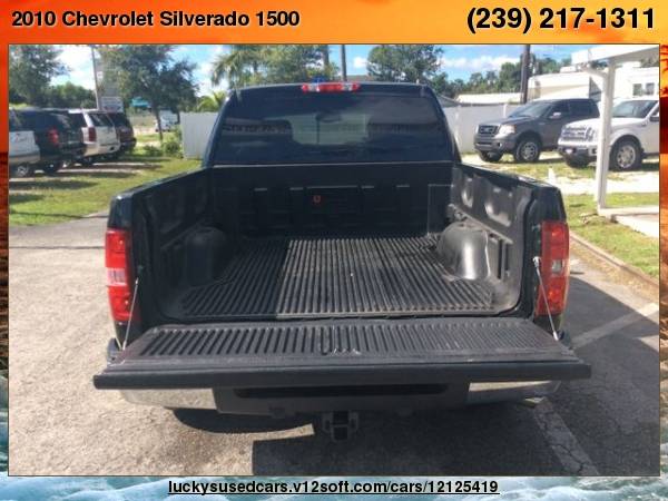 2010 Chevrolet Silverado 1500 Crew Cab LTZ Pickup 4D 5 3/4 ft Lucky's for sale in North Fort Myers, FL – photo 10