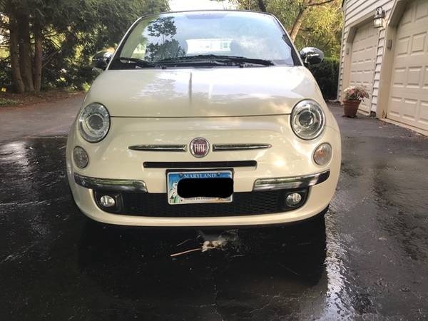 2012 Fiat 500CL Cabrio Lounge - cars & trucks - by owner - vehicle... for sale in Arnold, MD – photo 2