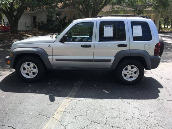 2006 JEEP LIBERTY SPORT 4X4 LOADED XTRA CLEAN SUV ONLY 126K MILES!!! for sale in Sarasota, FL