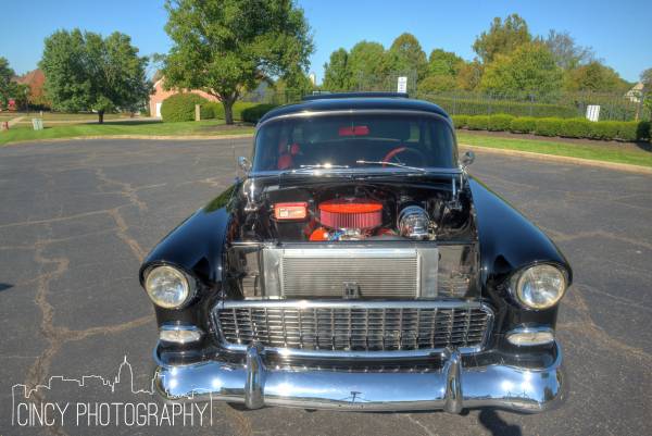 Black Classic 1955 Chevrolet - Invested over $12,000 for sale in Camp Dennison, OH – photo 11
