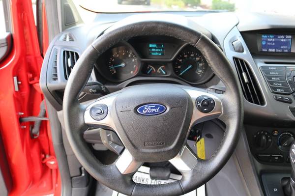 2015 Ford Transit Connect XLT passenger / cargo van 4 cylinder RED -... for sale in Mokena, MI – photo 10