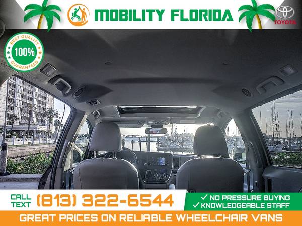 2019 Toyota Sienna - Wheelchair Accessible Handicap Van - cars & for sale in Gibsonton, FL – photo 6