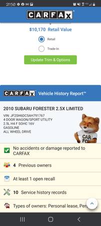 2010 Subaru Forester for sale in Columbia, SC – photo 16