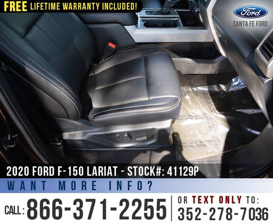 2020 Ford F150 Lariat Ecoboost - Leather Seats - SYNC - cars for sale in Alachua, GA – photo 17
