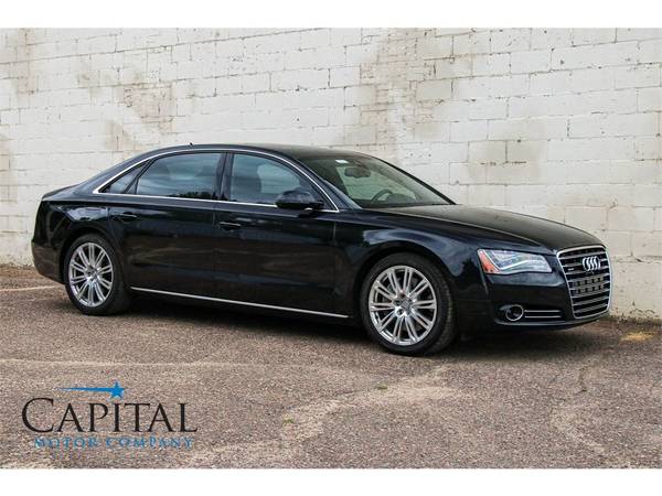Tinted, Gorgeous Executive Sedan! 2013 Audi A8L w/Night Vision! for sale in Eau Claire, MN – photo 13