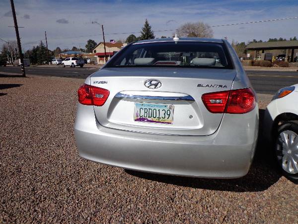 2010 HYUNDAI ELANTRA GLS FWD GAS SAVER GREAT STARTER CAR CLEAN -... for sale in Pinetop, AZ – photo 4