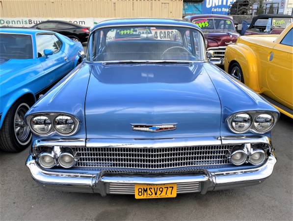 1958 Chevy Biscayne Sedan - cars & trucks - by dealer - vehicle... for sale in Los Angeles, CA – photo 5