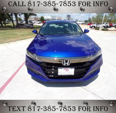 2019 Honda Accord Sedan Sport 1.5T - Finance Low for sale in Granbury, TX – photo 8