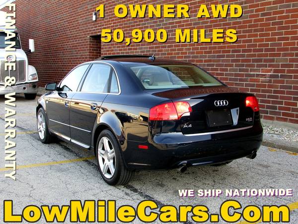 low miles 2008 Audi A4 Quattro sedan 50k - cars & trucks - by dealer... for sale in Willowbrook, IL – photo 7