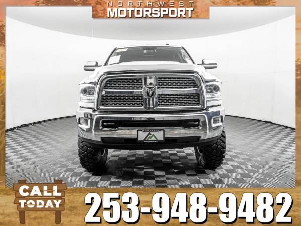 *LEATHER* Lifted 2014 *Dodge Ram* 3500 Laramie 4x4 for sale in PUYALLUP, WA – photo 8