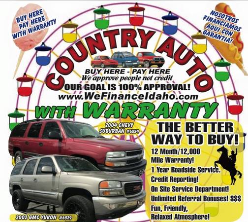 Shop with Confidence at Country Auto! - cars & trucks - by dealer -... for sale in Twin Falls, ID – photo 6