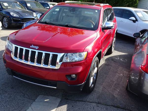 2011 Jeep Grand Cherokee Overland RED - - by for sale in Gainesville, GA – photo 2
