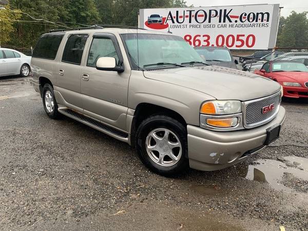 2002 GMC Yukon XL 1500 Denali SKU:7227 GMC Yukon XL 1500 Denali SUV for sale in Howell, NJ