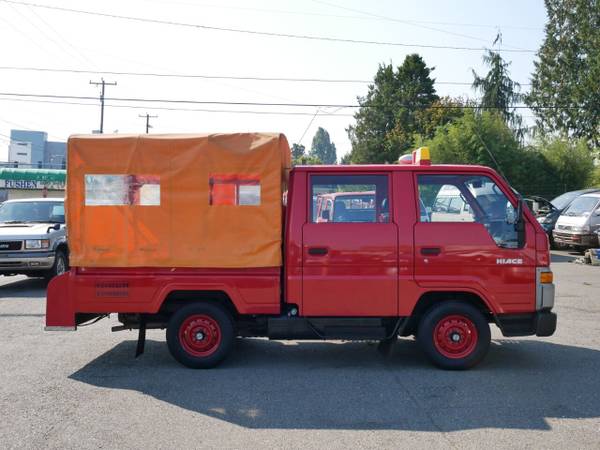 1993 Toyota Hiace Fire Double-Cab Truck Only 8, 950mi! JDM-RHD - cars for sale in Seattle, WA – photo 2