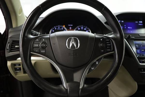 HEATED LEATHER! 7 PASSENGER! 2017 Acura *MDX* SUV Dark Cherry... for sale in Clinton, MO – photo 7