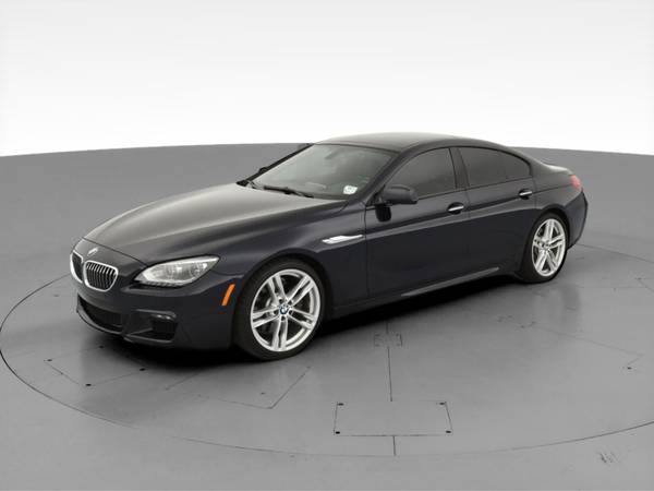 2015 BMW 6 Series 640i Gran Coupe 4D coupe Black - FINANCE ONLINE -... for sale in San Bruno, CA – photo 3