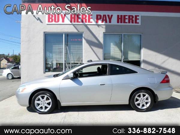 2003 Honda Accord EX V6 Coupe BUY HERE PAY HERE for sale in High Point, NC