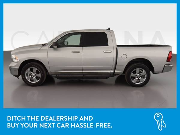 2018 Ram 1500 Crew Cab SLT Pickup 4D 5 1/2 ft pickup Silver for sale in Spring Hill, FL – photo 4
