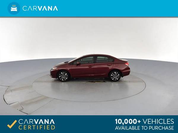 2013 Honda Civic EX Sedan 4D sedan MAROON - FINANCE ONLINE for sale in Augusta, GA – photo 7