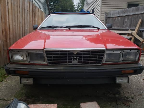 1986 Maserati Convertible - cars & trucks - by owner - vehicle... for sale in Lansing, MI – photo 6