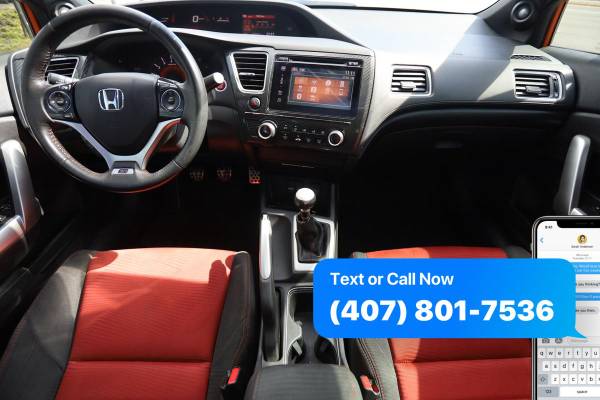 2014 Honda Civic Si Instant Approvals! Minimal money down! - cars &... for sale in Orlando, FL – photo 2