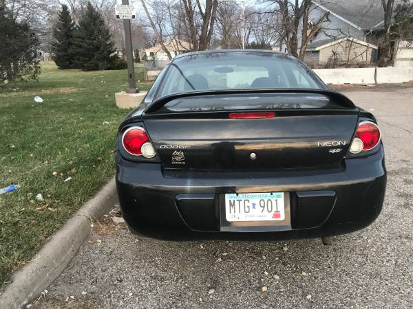 2004 Dodge Neon SXT BO - cars & trucks - by owner - vehicle... for sale in Faribault, MN – photo 3