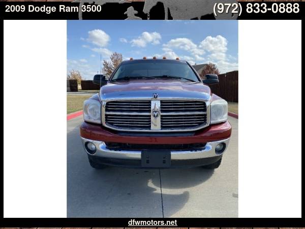 2009 Dodge Ram 3500 SLT 4X4 Dually Diesel - cars & trucks - by... for sale in Lewisville, TX – photo 9