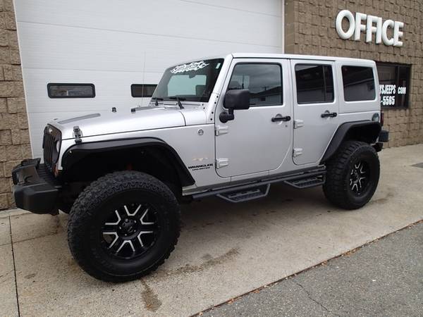 2012 Jeep Wrangler Unlimited 6 cyl, auto, lifted, New 35's - cars &... for sale in Chicopee, NY – photo 7