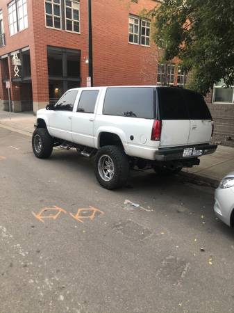 1995 CHEVY SUBURBAN LIFTED - cars & trucks - by owner - vehicle... for sale in Denver , CO – photo 4