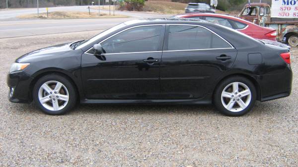 2012 Toyota Camry SE black - - by dealer - vehicle for sale in Harrisburg, AR