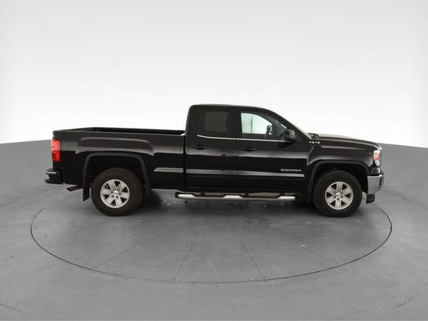 2014 GMC Sierra 1500 Double Cab SLE Pickup 4D 6 1/2 ft pickup Black... for sale in Albany, NY – photo 13