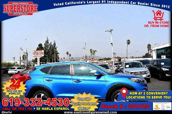 2016 HYUNDAI TUCSON LIMITED SUV-EZ FINANCING-LOW DOWN! - cars &... for sale in El Cajon, CA – photo 9