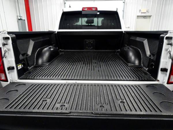 2018 RAM 1500 Big Horn 4WD Quad Cab pickup White - cars & trucks -... for sale in Branson West, MO – photo 15