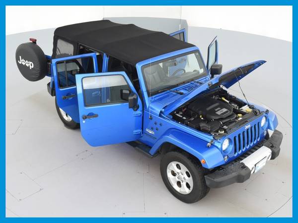 2015 Jeep Wrangler Unlimited Sahara Sport Utility 4D suv Blue for sale in Fort Oglethorpe, GA – photo 21