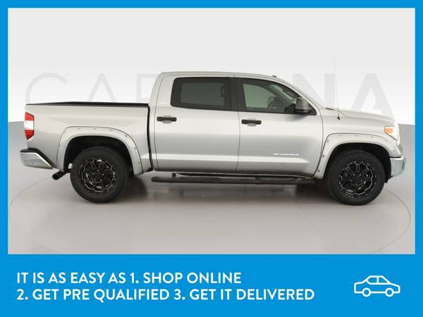 2015 Toyota Tundra CrewMax SR5 Pickup 4D 5 1/2 ft pickup Silver for sale in South El Monte, CA – photo 10