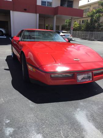 1987 Red Corvette - cars & trucks - by owner - vehicle automotive sale for sale in HALLANDALE BEACH, FL – photo 2