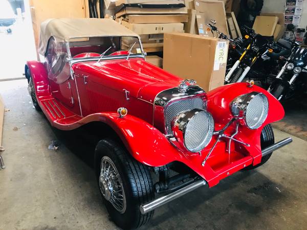 super clean 1937 jaguar kit car for sale in Ticonderoga, VT