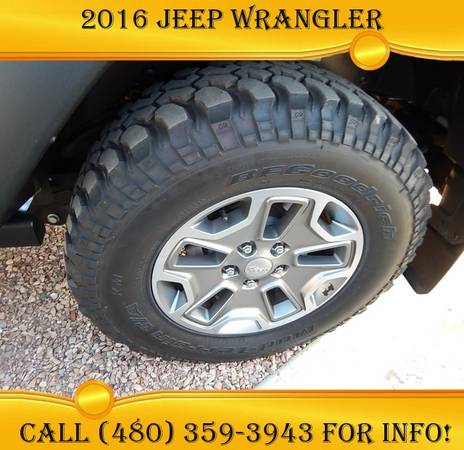 2016 Jeep Wrangler Unlimited Rubicon - Low Rates Available! for sale in Avondale, AZ – photo 13