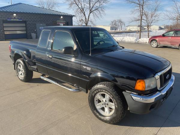 Black 2004 Ford Ranger XLT 4X4 Truck (180, 000 Miles) for sale in Dallas Center, IA – photo 2