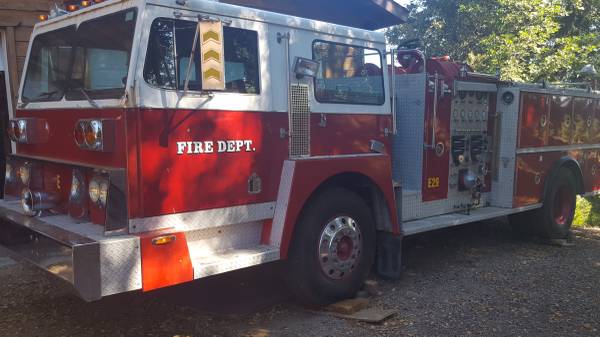 Fire Truck for sale - cars & trucks - by owner - vehicle automotive... for sale in Descanso, CA – photo 2