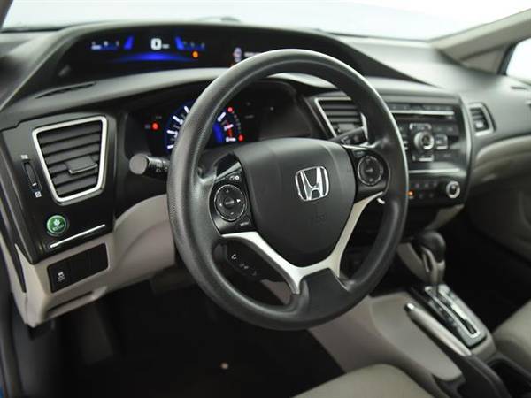2013 Honda Civic LX Sedan 4D sedan BLUE - FINANCE ONLINE for sale in Atlanta, CA – photo 2