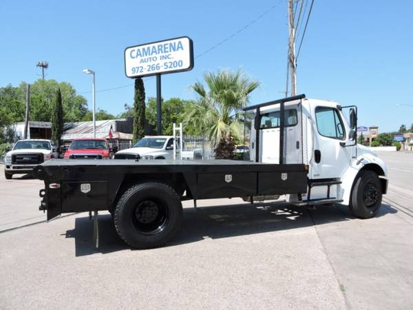 2009 FREIGHTLINER BUSINESS CLASS M2 16 FOOT FLATBED with for sale in Grand Prairie, TX – photo 4